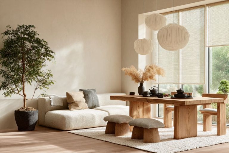 Discover what Japandi style is and how to apply it to your home. A balance of Japanese minimalism and Scandinavian warmth.