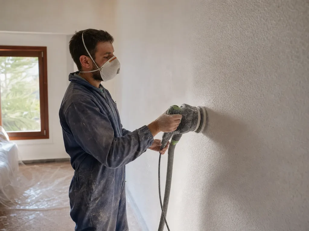 Quitar gotelé — guía de Tecnic Project, Mallorca