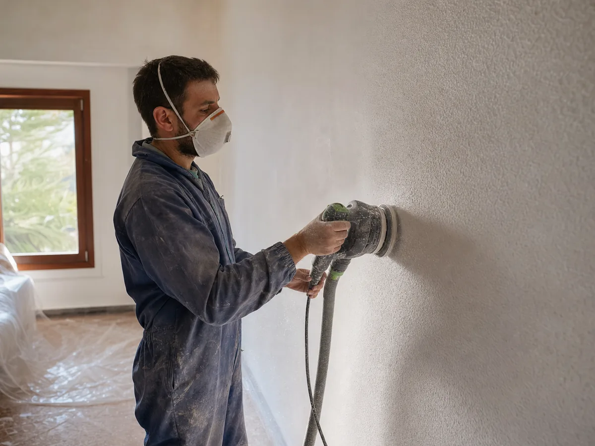 Quitar gotelé — guía de Tecnic Project, Mallorca