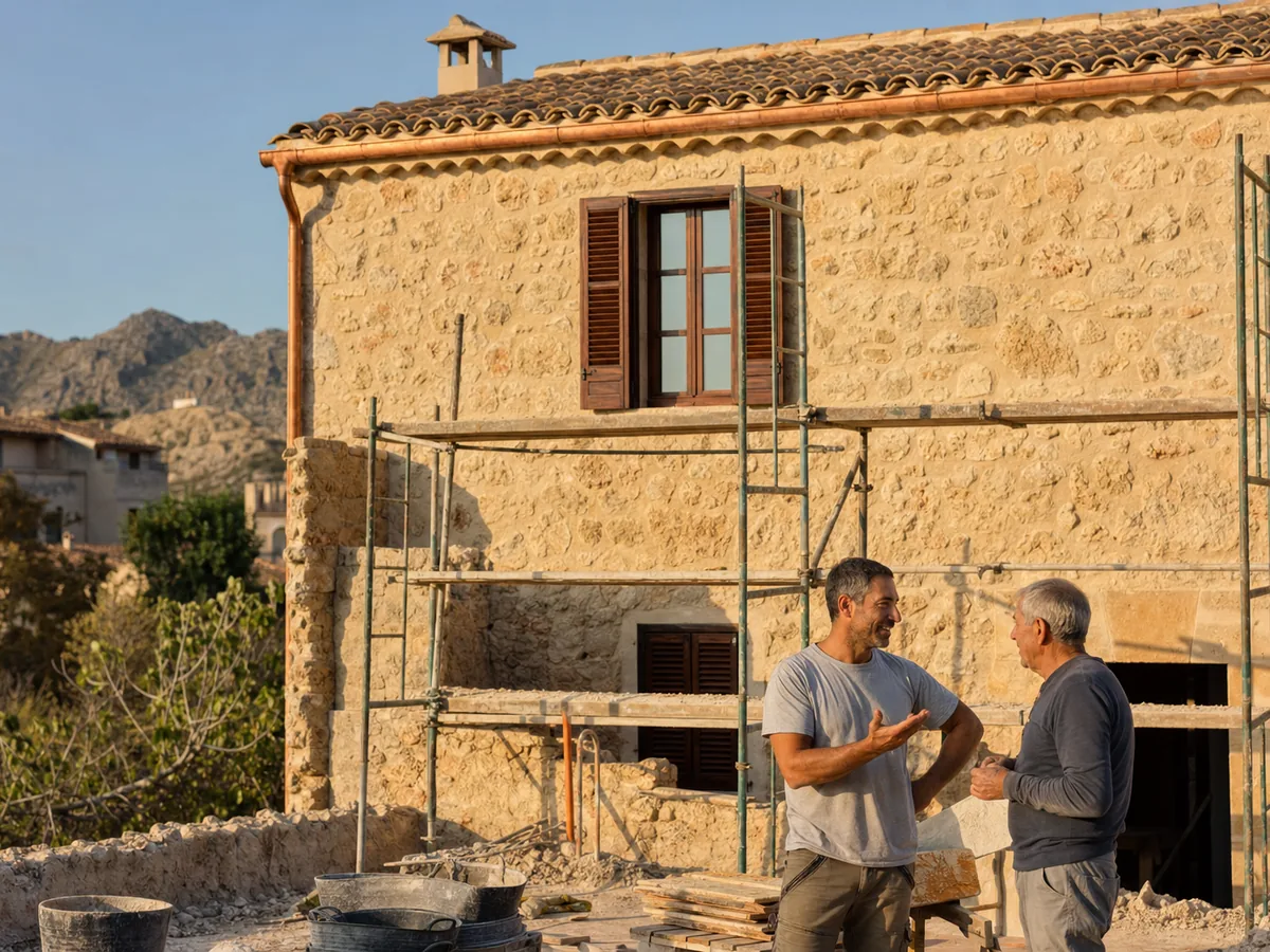 Reformar una casa de piedra en Mallorca — guía de Tecnic Project