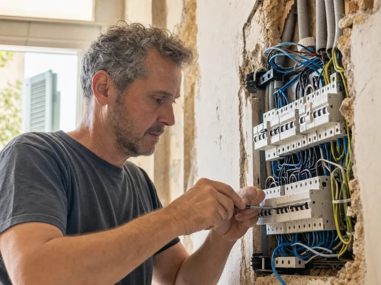 Upgrading the electrical installation during a renovation — a guide from Tecnic Project, Mallorca