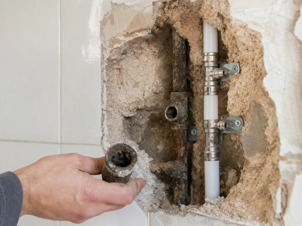 Changing pipes during a renovation — a guide from Tecnic Project, Mallorca