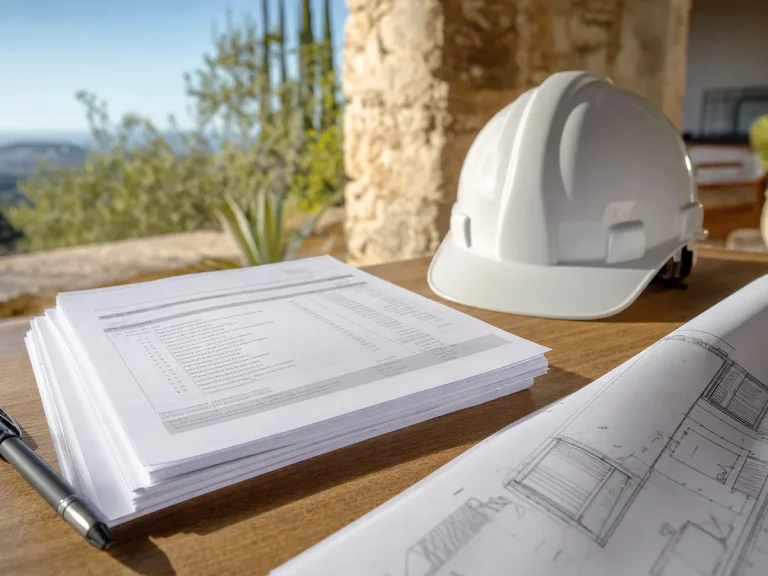 Renovation contract — Tecnic Project guide, Mallorca